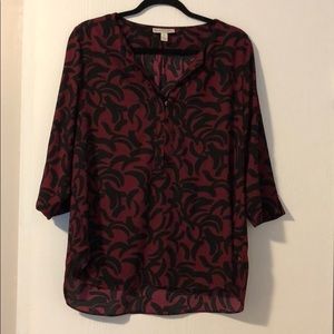 Print blouse